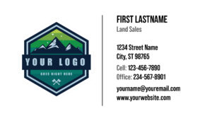 Business Cards - Simple Large Logo