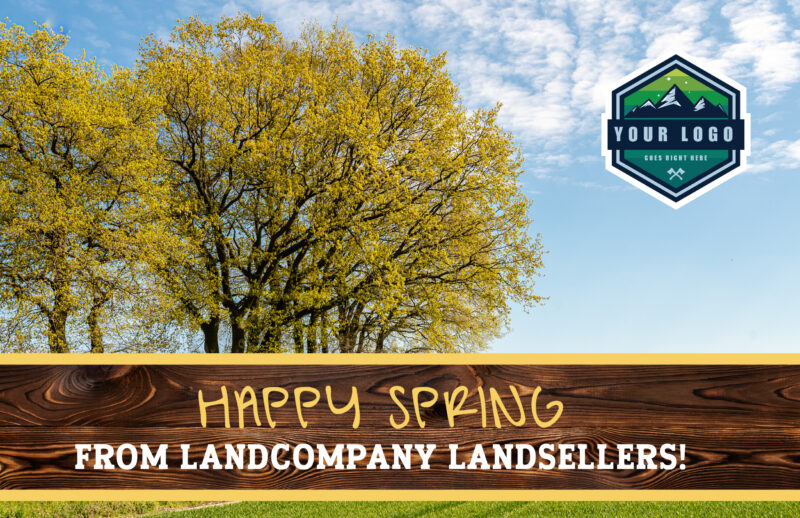 Yellow Trees on Green Grass