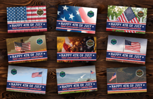 4th of July Postcards for Land Sales Agents