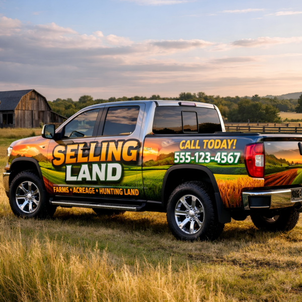 Land Seller Truck Wraps