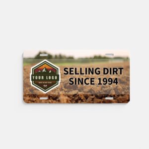 License Plate - Selling Dirt Since