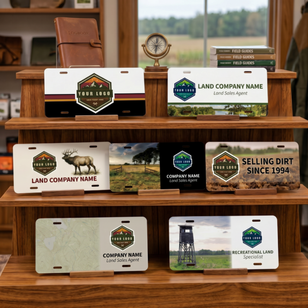 License Plates for Land Sellers